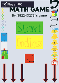 Math Deck game