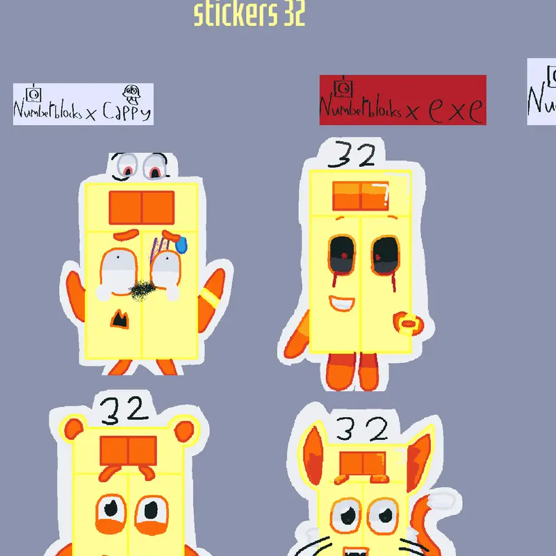 Stickers 32 by @realgubbysd01