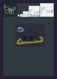 Blinky black hole simulation