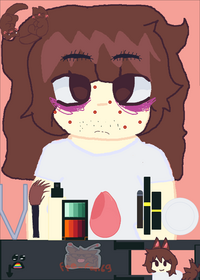 Makeup my oc!!!