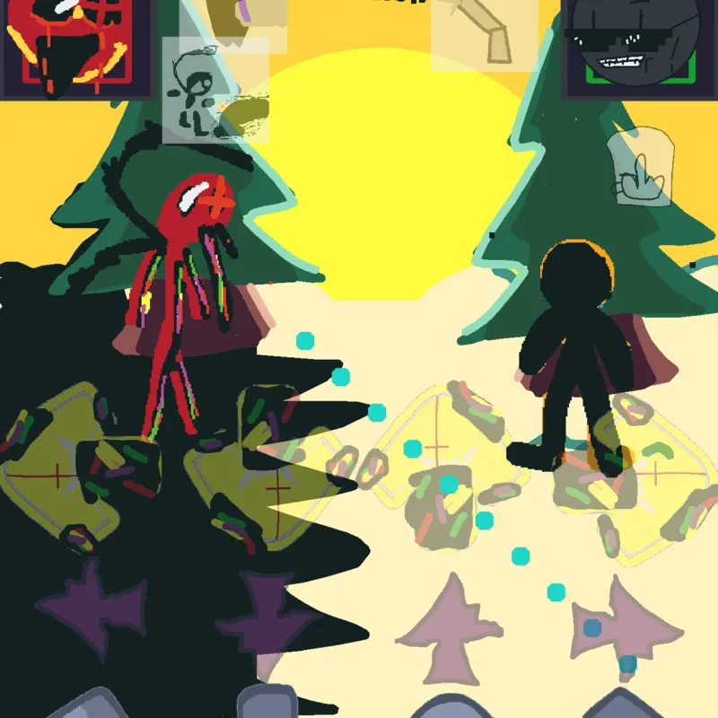 Darkness takeover aftermath by @Im_Just_eating_cheese