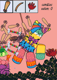 pinata glove from slap battles :D