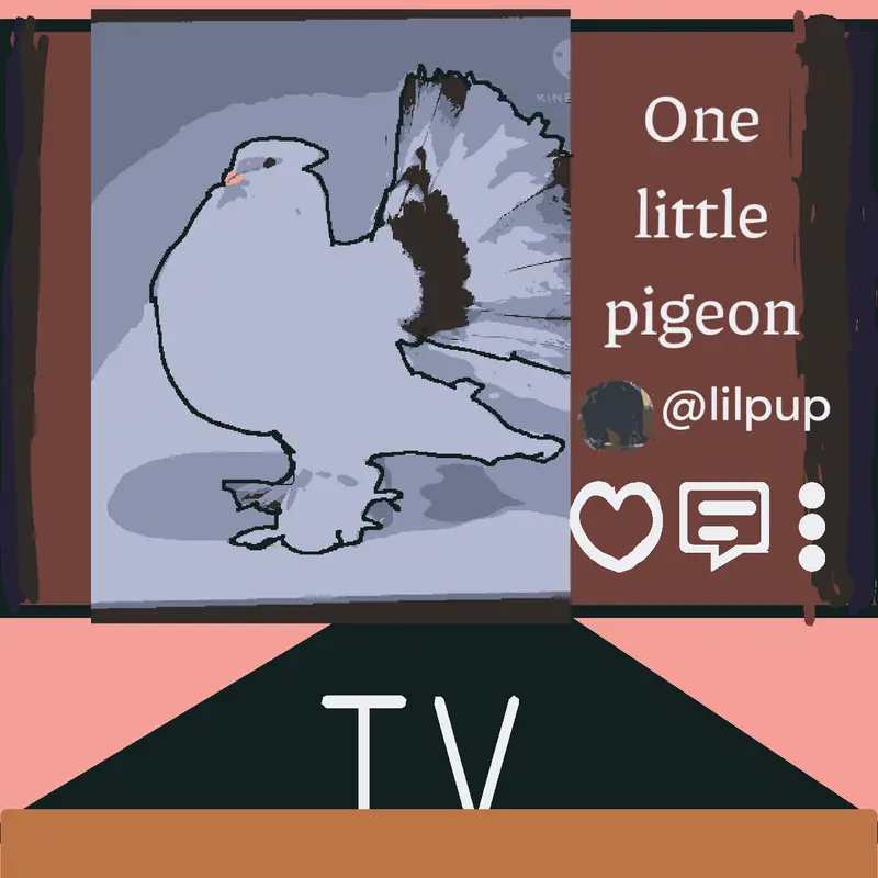 One little pigeon sittin in a tree. by @progun_9101