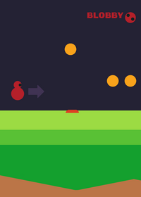 Blobby platformer game 🎮