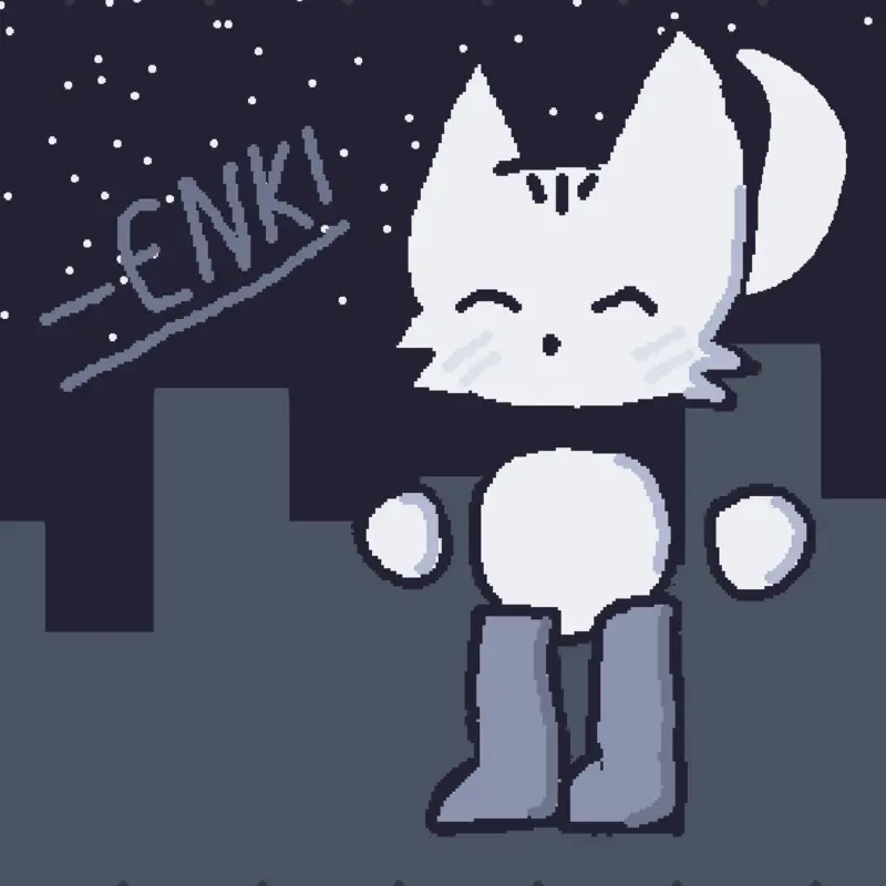 Fanart for @-Enki by @BLUBLI_Blue