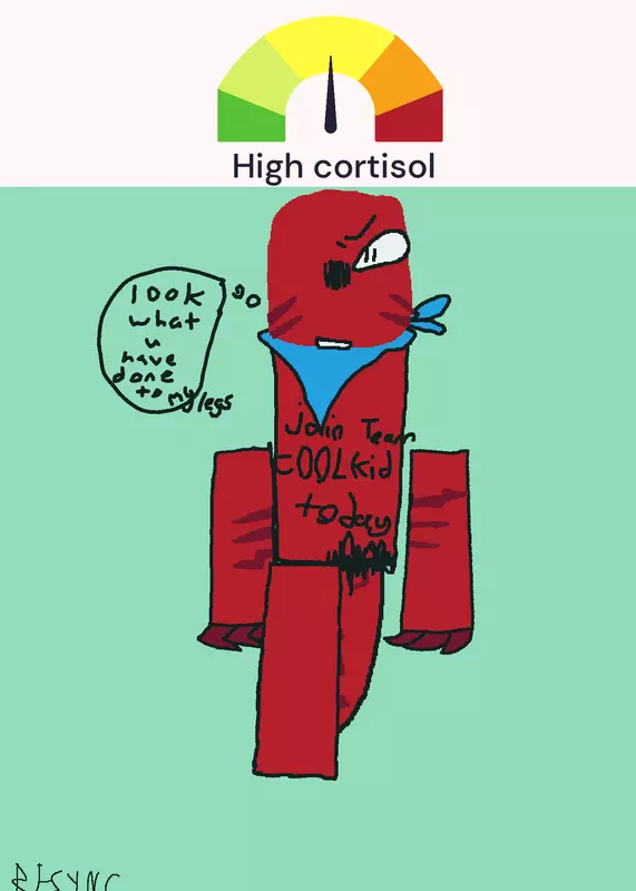 Low cortisol :P by @-_-America-_-