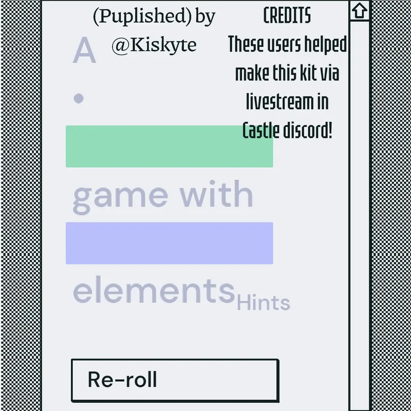 Game by @Kiskyte