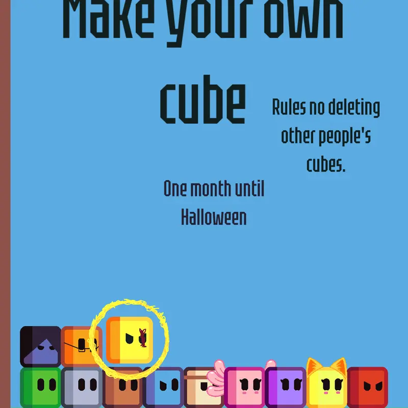 Make your own cube by @spidercat922