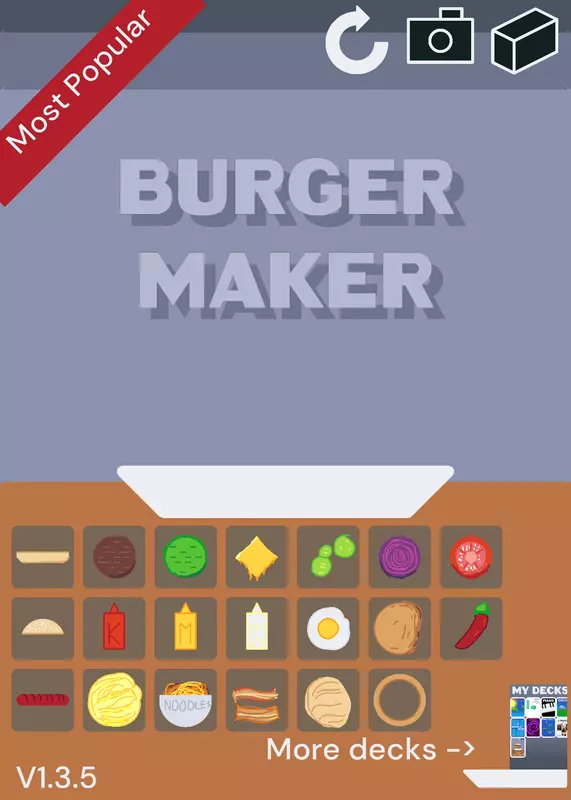 Burger maker by @colorharmony123