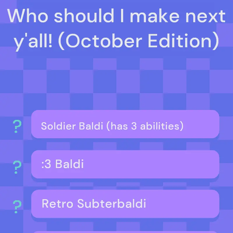 Game by @S7BTER_BALD8