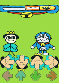 fnf vs Baifern and Doraemon