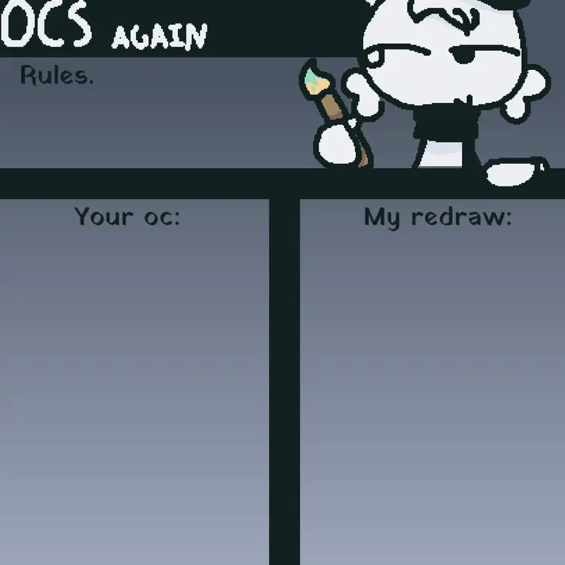 Redrawing ocs by @Itz_Milon