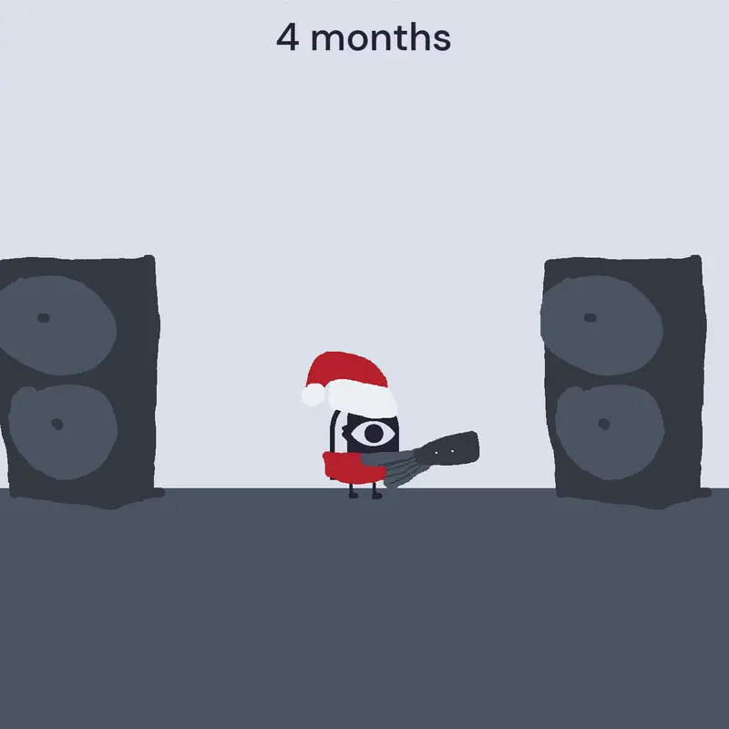 It's like 3 and a half months....🎅 by @tomwomm