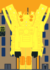 Gold TitanSpearkerMan