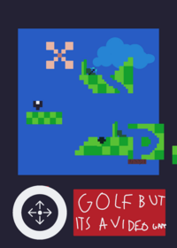 Golf but it's a videogamee