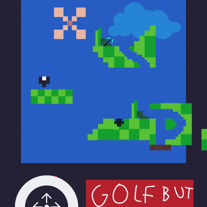 Golf but it's a videogamee by @NestorRazo