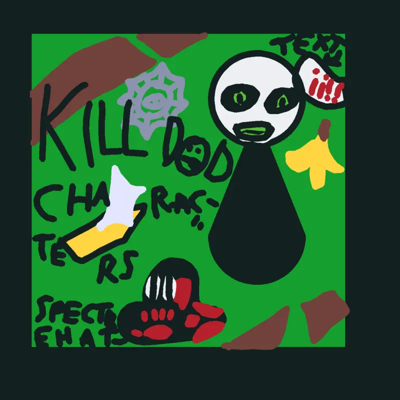 Kill Die Of Death characters by @CabTheCube
