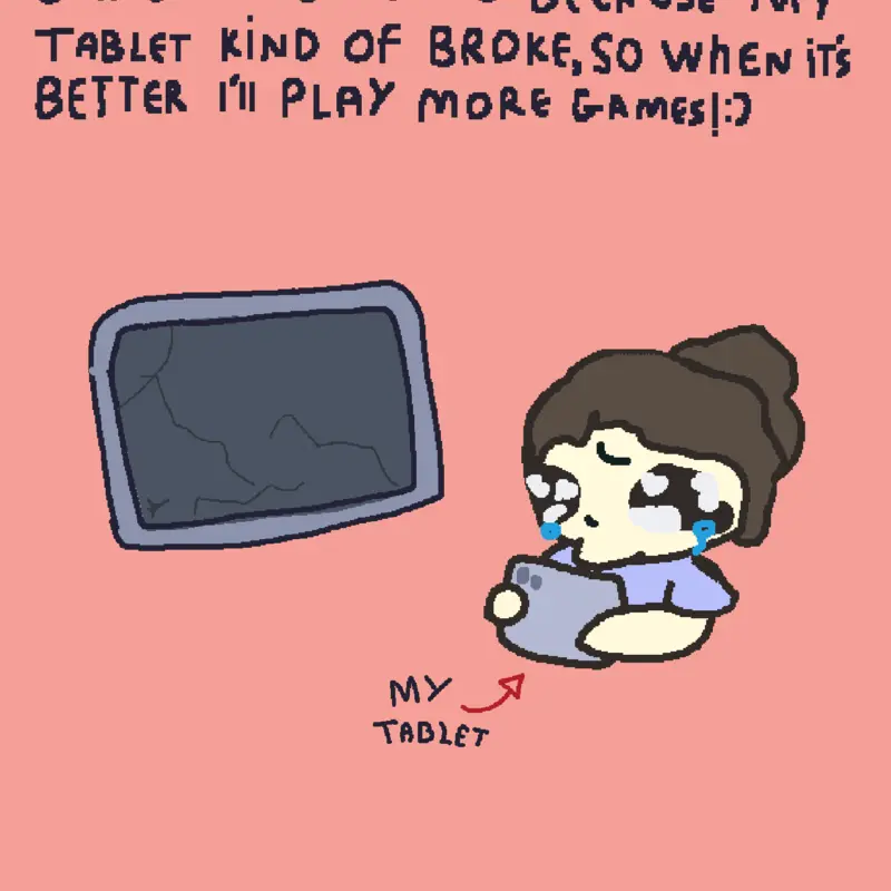 My tablett😭😭😭😭 by @clahr