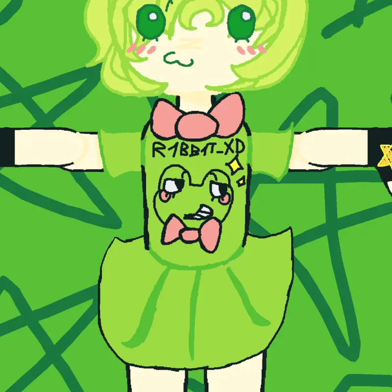 HUMAN RIBBIT :D by @R1BB1T_XD