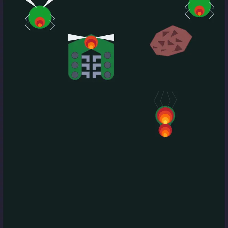 garbage shoot em up by @kalmf