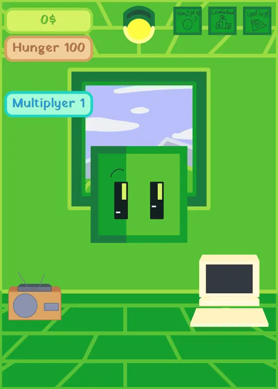 Raise a greencube by @Cooked_Dragon_fr