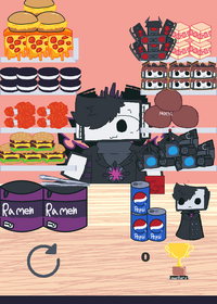 Mukbang with Titan tv man :3