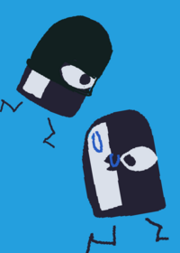Escape from the thief!