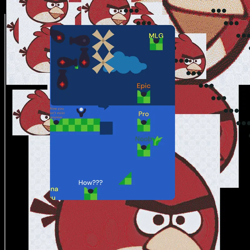 Game by @Wearetheangrybirds