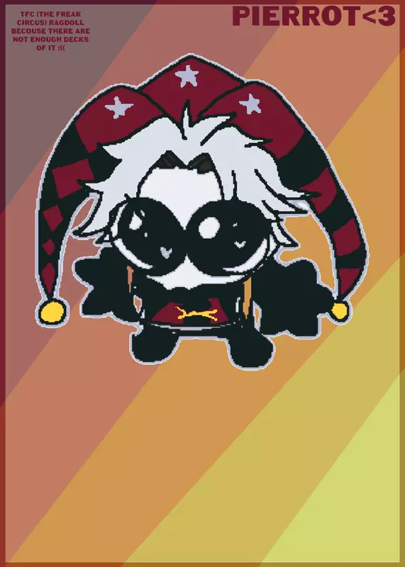 Tfc Pierrot Ragdoll!! by @slay_shrek
