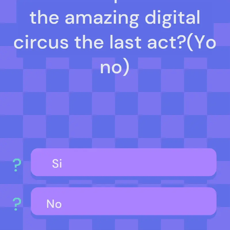 Ya viste el circo digital the last act by @CarlitosXD_official