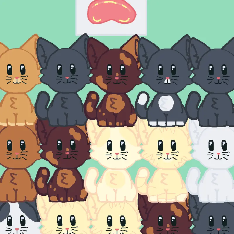 Spawn Cats by @Esmepeps