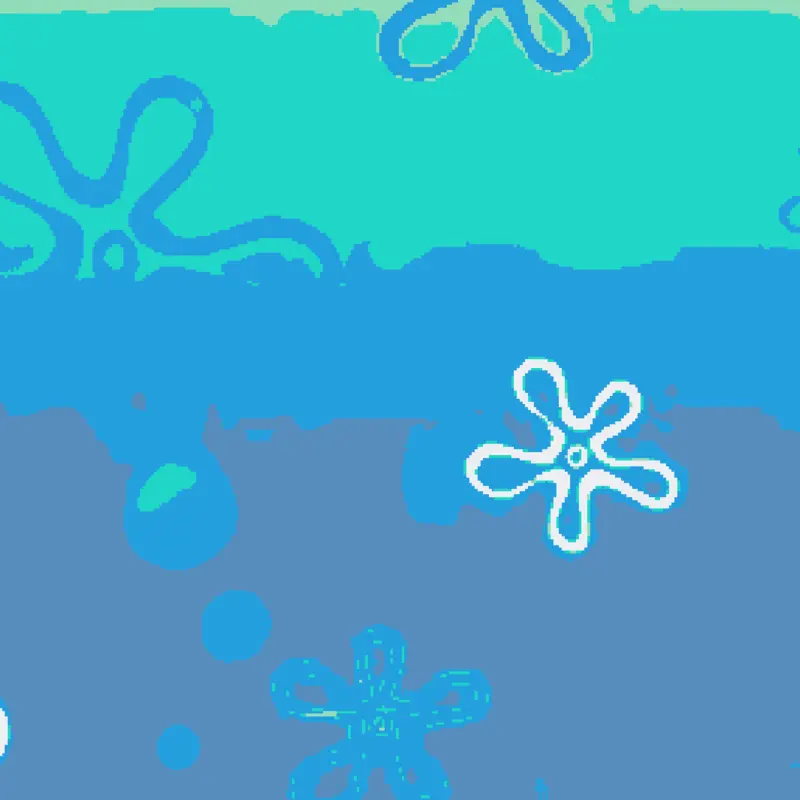 Spongebob by @paperbarbershop3