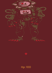 Scrapped Omega flowey boss fight