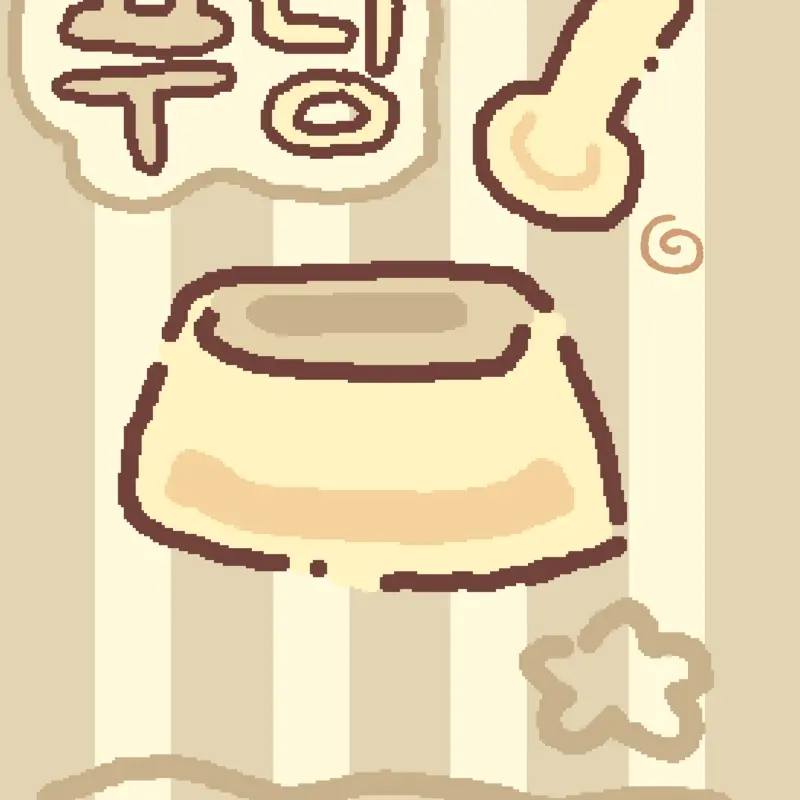Puding cat•˙🍘 by @_Tokie_