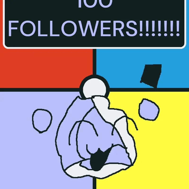 100 followers by @Purpaghast_Games