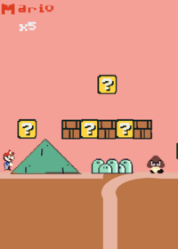 World 1-1 Mario's Russian game