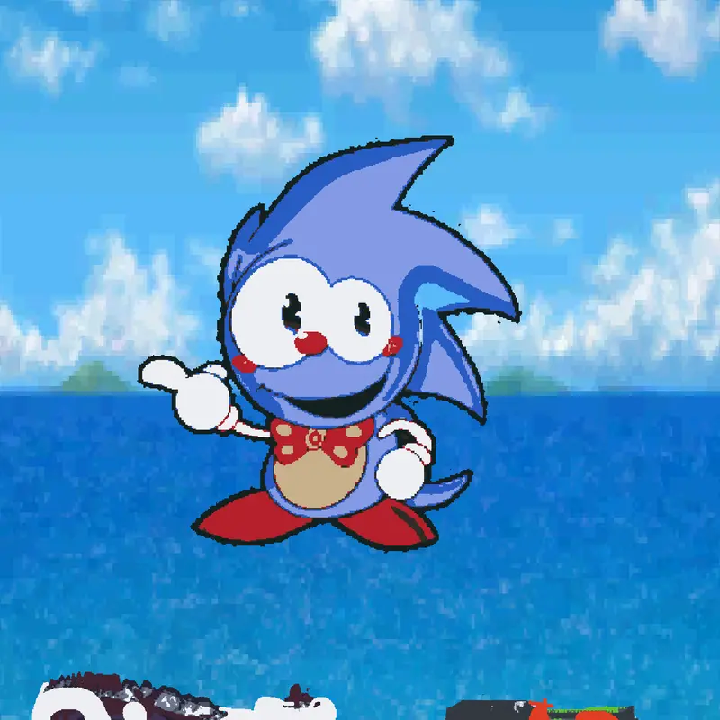 Sonic.exe bash!! by @nee-dee-alt
