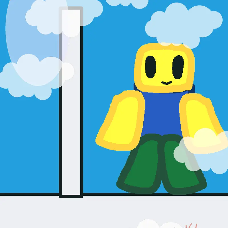 Roblox Obby game Simply walking around i by @CrypticCoderxV2