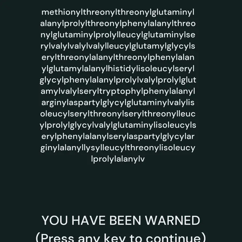 The longest word by @Baldi99