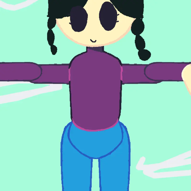 Ragdoll game by @butterdlypurple