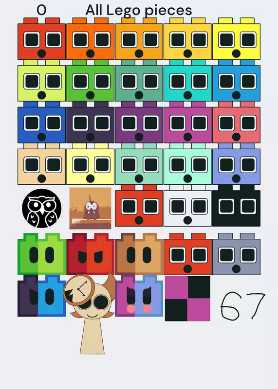 All lego pieces by @villian_soup