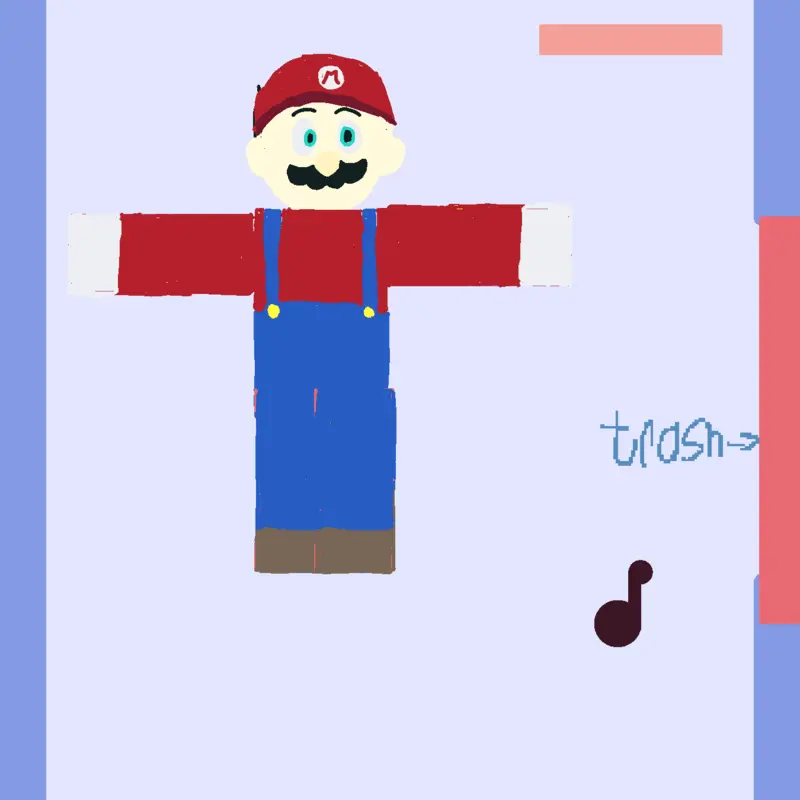Mario ragdoll!!! by @ecdgdecdgd