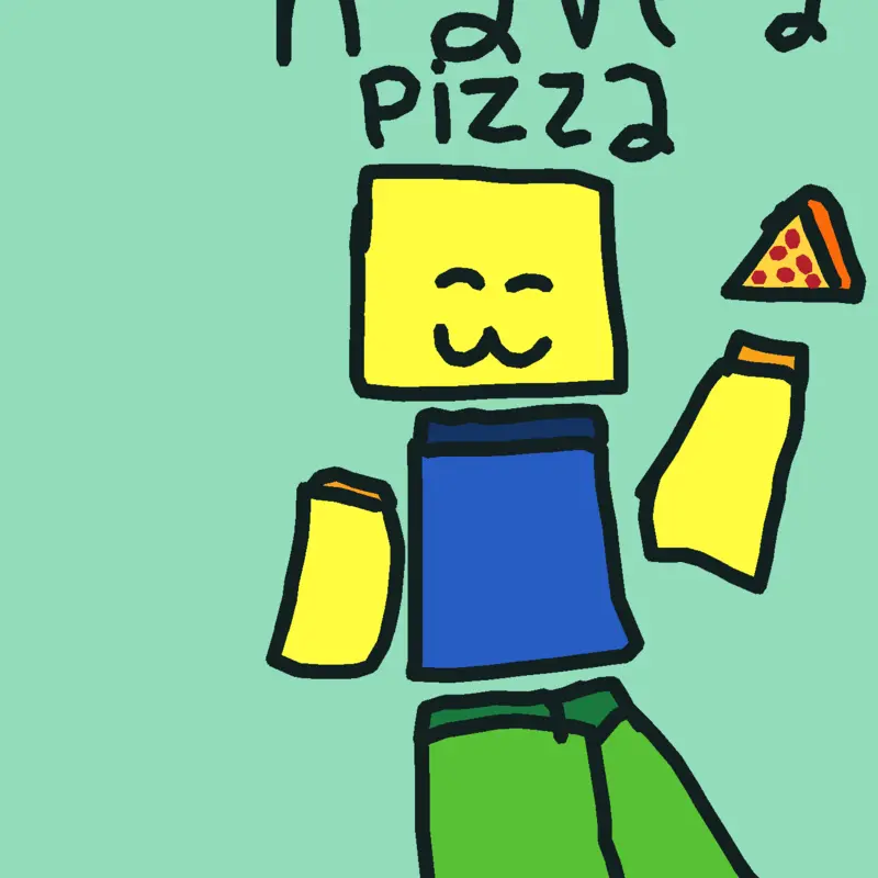 Pizza by @catkitcat