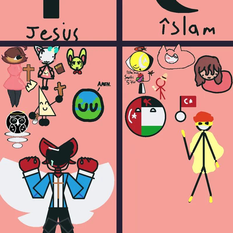 İm müslim :D by @koblarots