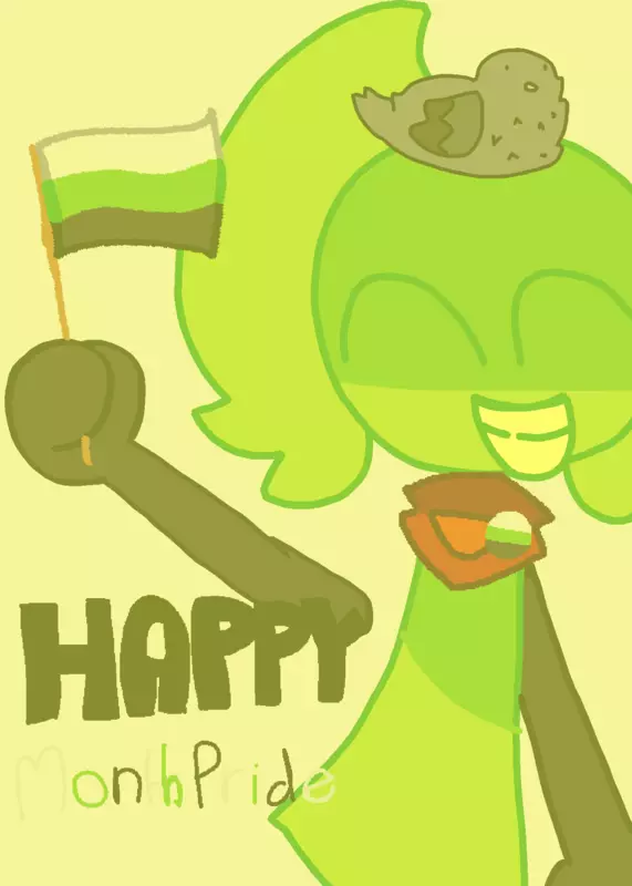 Happy month pride!! by @ChiliDogGreenBoi