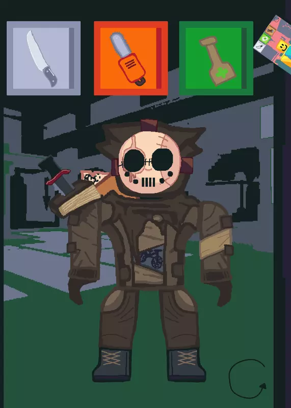 Slasher ragdoll by @eggsheller