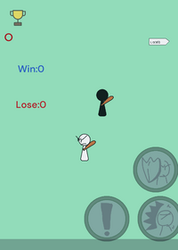 Defeat my dummy with my batter blob