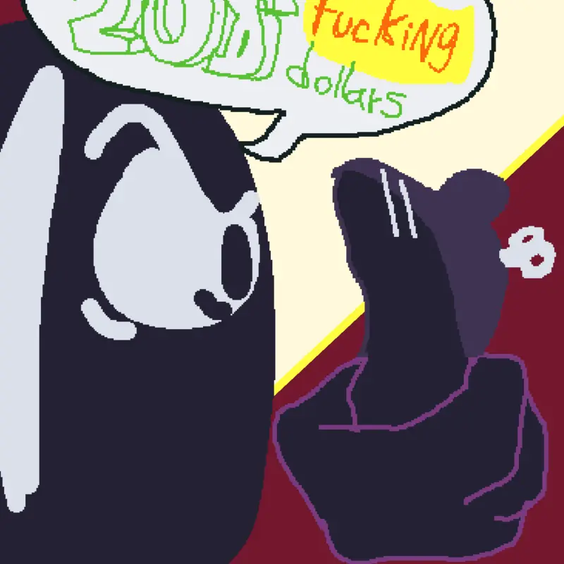 RAT OWES YOU 20 DOLLARS by @yoylecrab