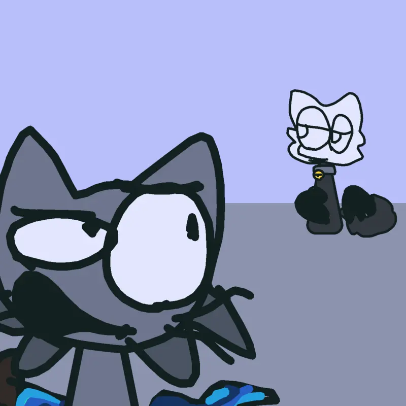 Temu gray viendo algo turbio by @temugray
