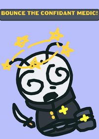 It’s a confident medic boy